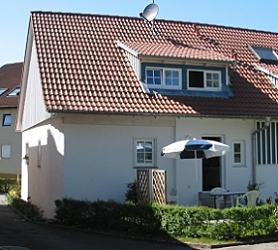 Links Rückseite Ferienwohnung